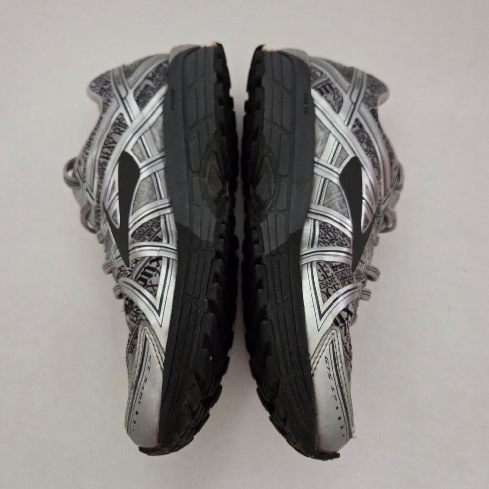 Brooks Adrenaline GTS 17 Gray Lady NYC Limited Edition Running Sneakers Sz 7 - Picture 3 of 15